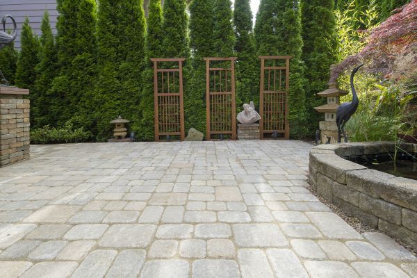 Cost of Backyard Hardscape Service in Bellevue